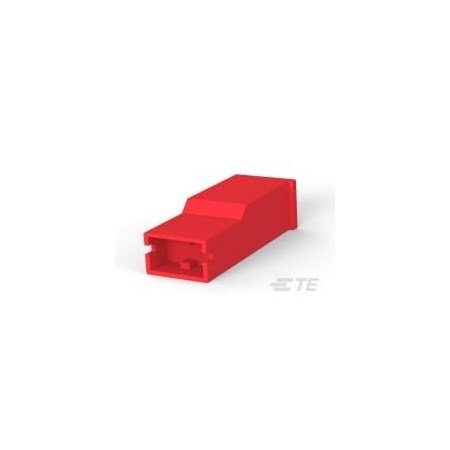 Te Connectivity PL 250 REC HSG 1P NYLON RED 154719-2